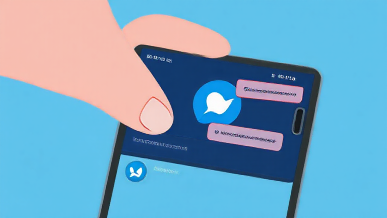 Imagem ilustrando a recuperação de mensagens no Facebook Messenger em dispositivos móveis.