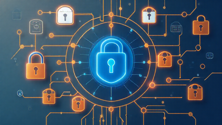 Imagem representando a proteção de um celular com um aplicativo de antivírus.