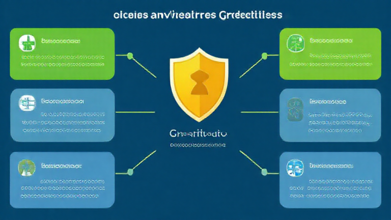 Imagem de destaque mostrando um smartphone com ícones de segurança digital e antivírus.