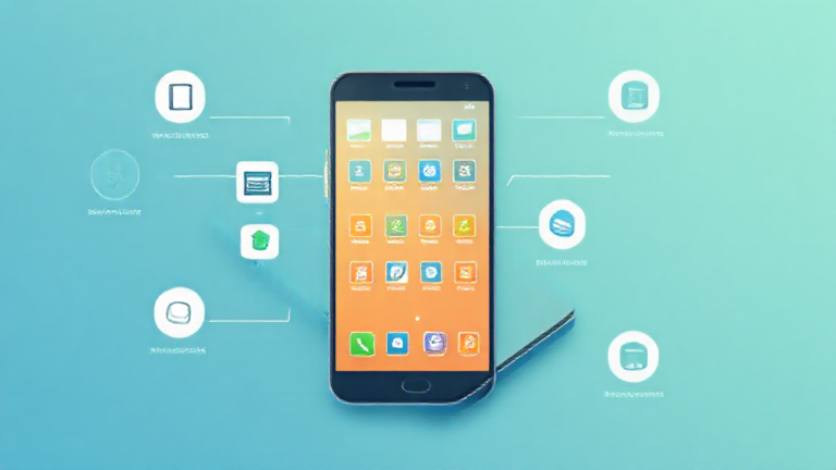 Imagem de um aplicativo de otimização de memória em ação em um celular
