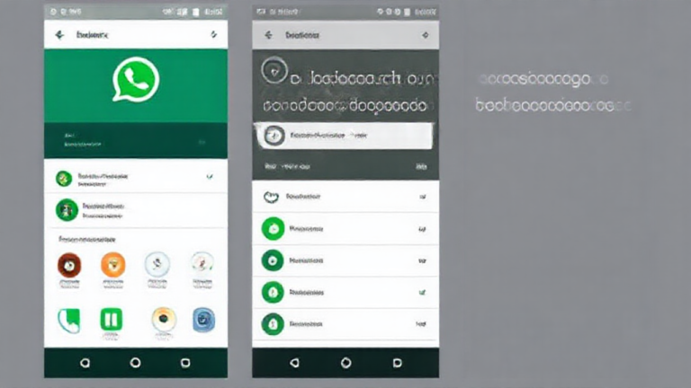 Imagem de destaque mostrando um smartphone Android com ícones de otimização e o logo do WhatsApp.