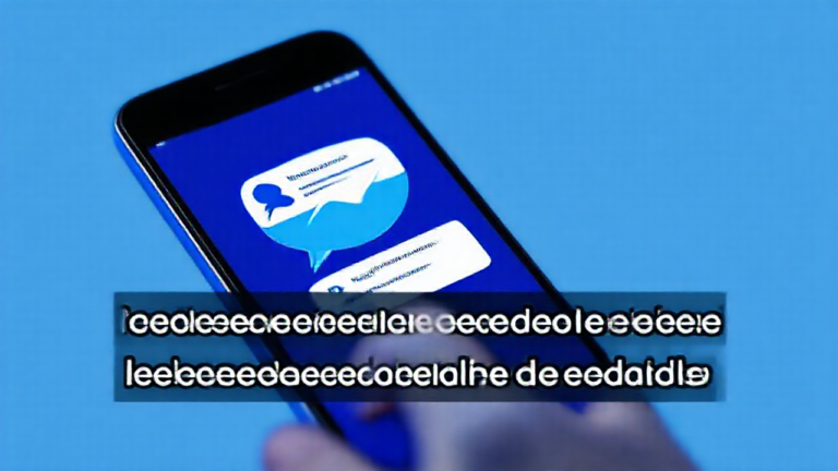 Imagem ilustrando a recuperação de mensagens apagadas no Facebook Messenger.