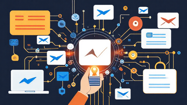 Tela de aplicativo mostrando mensagens recuperadas do Facebook Messenger.