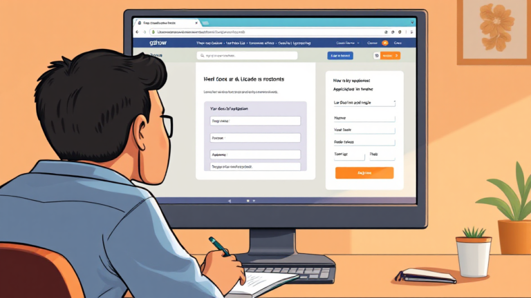 Imagem explicativa sobre como participar do programa Lar Doce Lar do Luciano Huck, passo a passo.