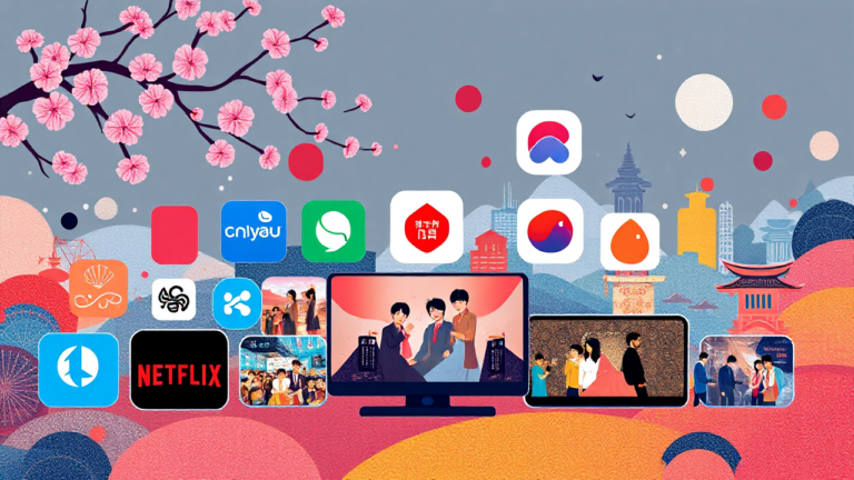 Imagem ilustrativa de aplicativos de streaming para assistir Doramas.