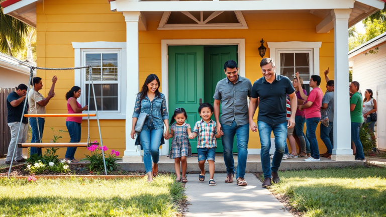 Imagem de uma reforma de casa no programa Lar Doce Lar de Luciano Huck, mostrando antes e depois da transformação.