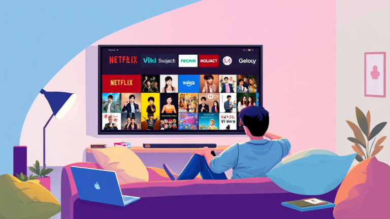 Imagem destacando aplicativos de streaming para doramas