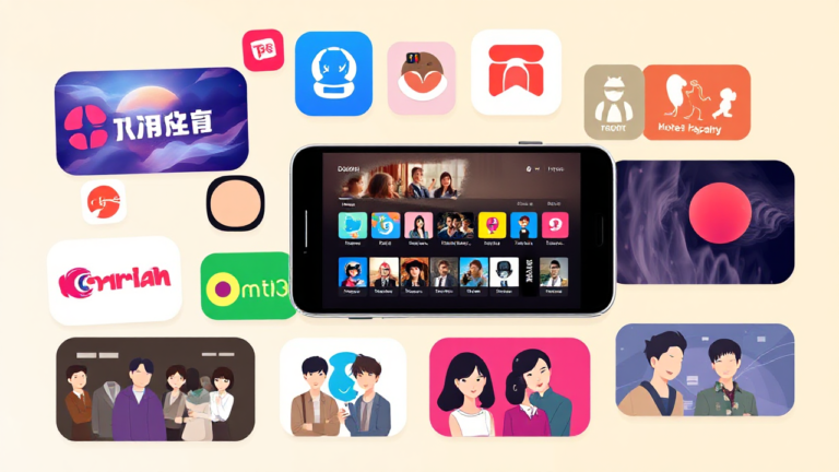 Imagem destacada sobre aplicativos de streaming para doramas.