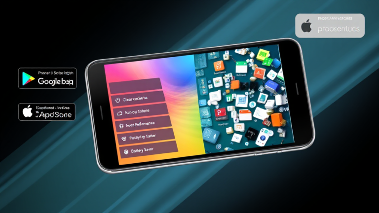 Imagem de destaque sobre aplicativos de otimização de memória para celulares gratuitos.