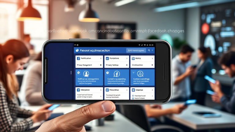 Aplicativo sobre otimização do Facebook para celular, Android e iOS