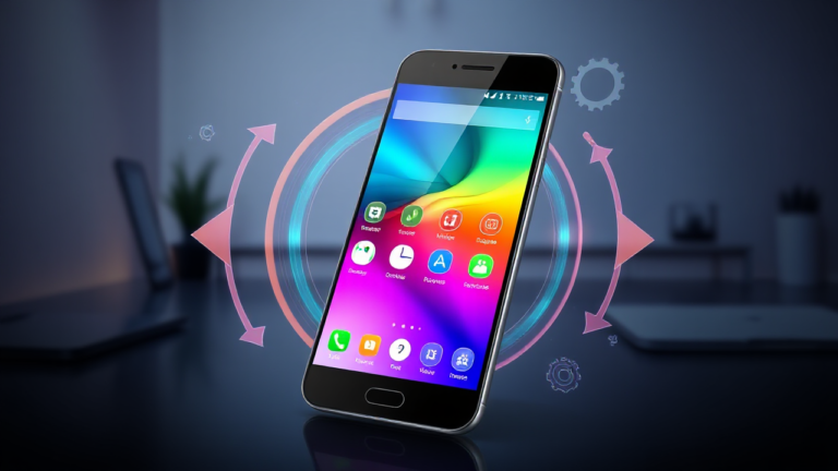 Imagem ilustrativa de aplicativos de otimização de memória para celulares Android e iOS.