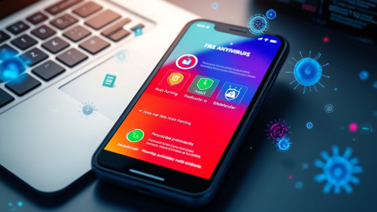 Aplicativo gratuito de antivírus para celular Android e iOS
