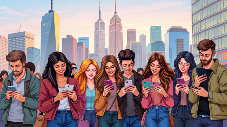 Imagem representativa de aplicativos de namoro nos Estados Unidos.