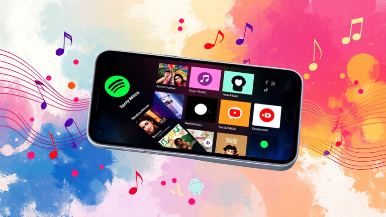 Imagem ilustrativa dos melhores aplicativos para ouvir músicas no celular.