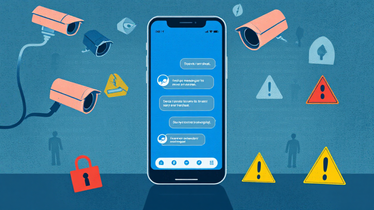 Imagem ilustrativa de um aplicativo que espionam conversas no Messenger.