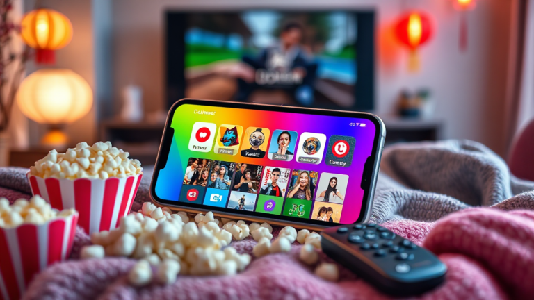 Imagem destacada sobre aplicativos de streaming para assistir Doramas.