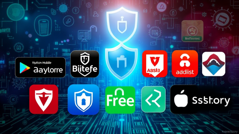 Imagem ilustrativa de antivírus gratuito para dispositivos Android e iOS.