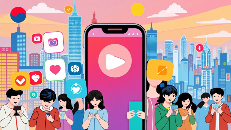 Imagem ilustrativa de aplicativos para assistir doramas gratuitos no celular.