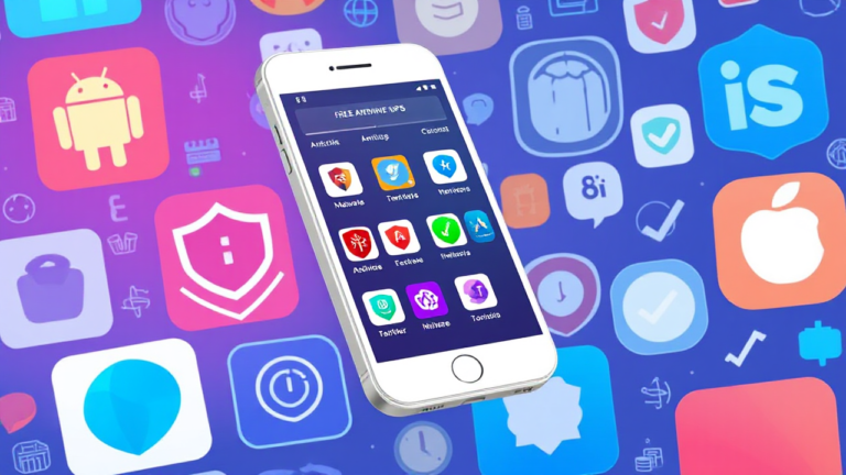 Imagem ilustrativa de aplicativos de antivírus gratuito para Android e iOS.