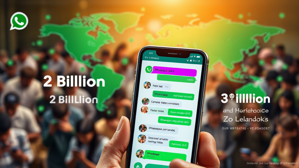 WhatsApp uygulamasının ilginç yönlerini anlatan açıklayıcı görsel.