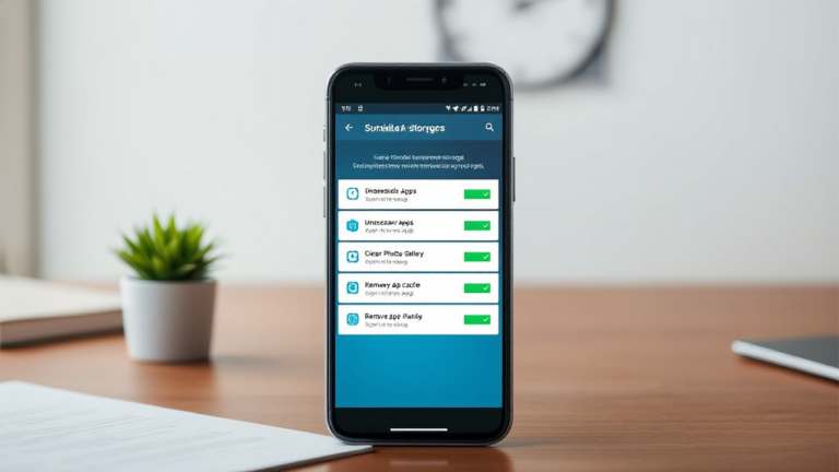 Imagem destacada de aplicativo para limpeza de armazenamento em celulares Android e iOS.