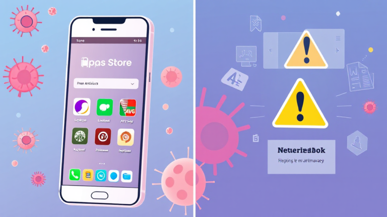 Antivírus gratuitos disponíveis na Play Store e App Store para proteção de dispositivos Android e iOS