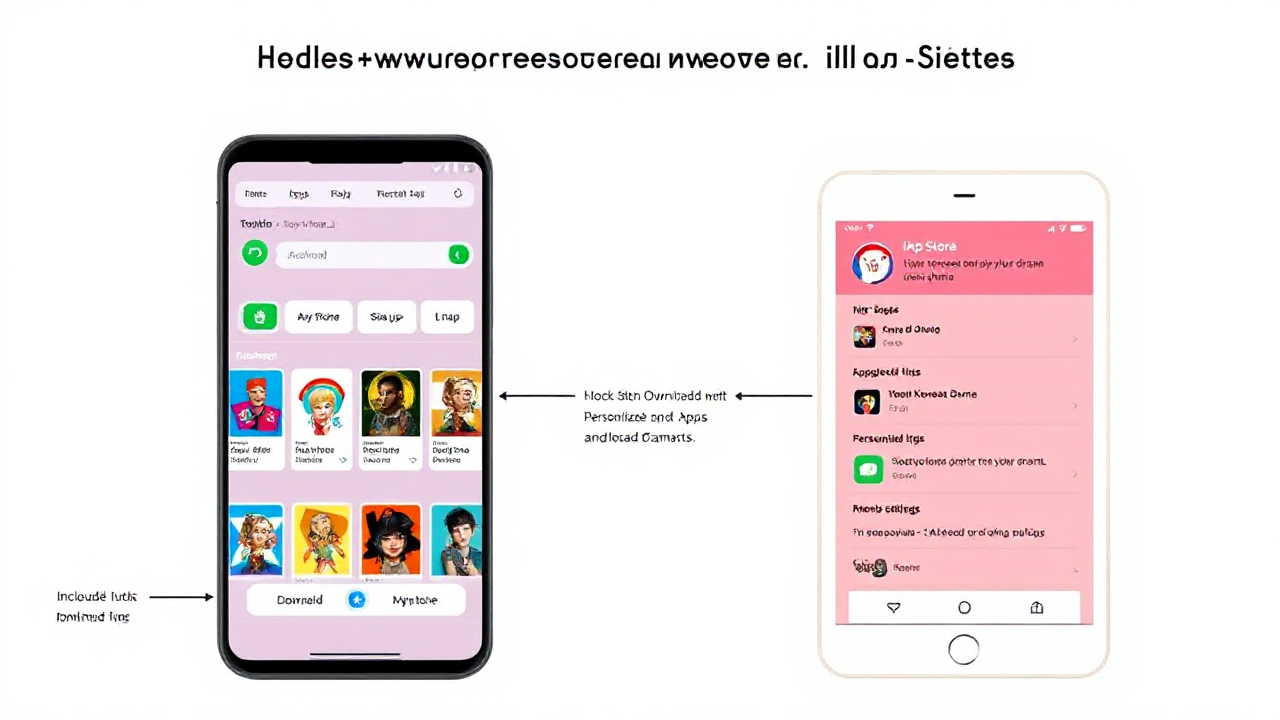 Imagem ilustrativa de um celular exibindo dramas coreanos.