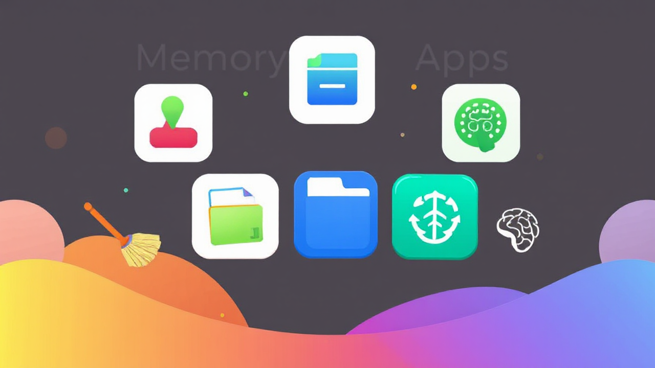 Imagem ilustrativa dos melhores aplicativos para otimizar a memória de celulares Android e iOS.
