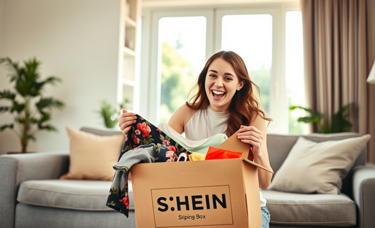 Imagem ilustrativa sobre as roupas grátis da SHEIN e a oportunidade de testá-las.
