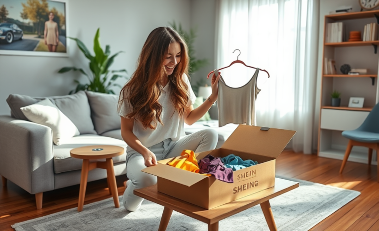 Image des articles disponibles dans le programme d'essai gratuit de SHEIN.